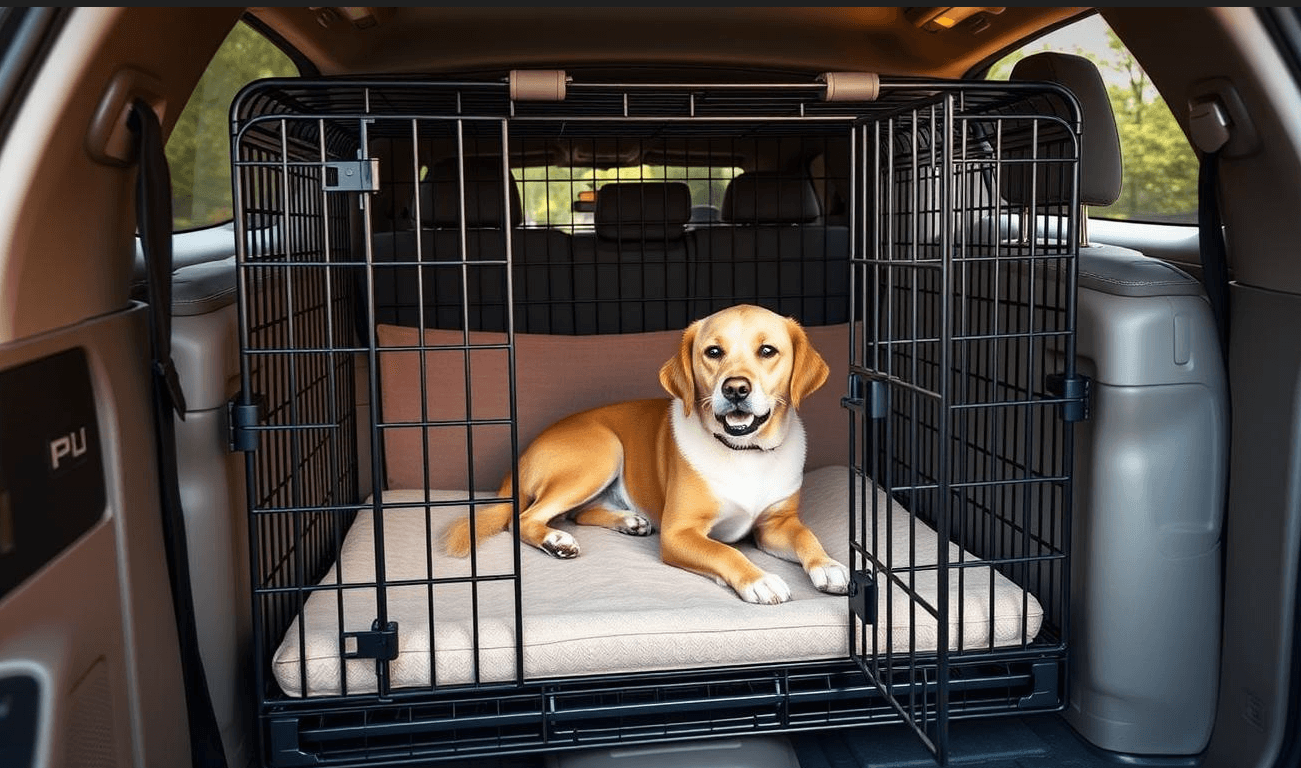 Dog Crate for Car Rides: New Durable & Spacious-2025